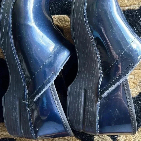 Dansko Women’s Navy Blue Clogs Shoes Size 38 7.5-8 - Picture 9 of 12